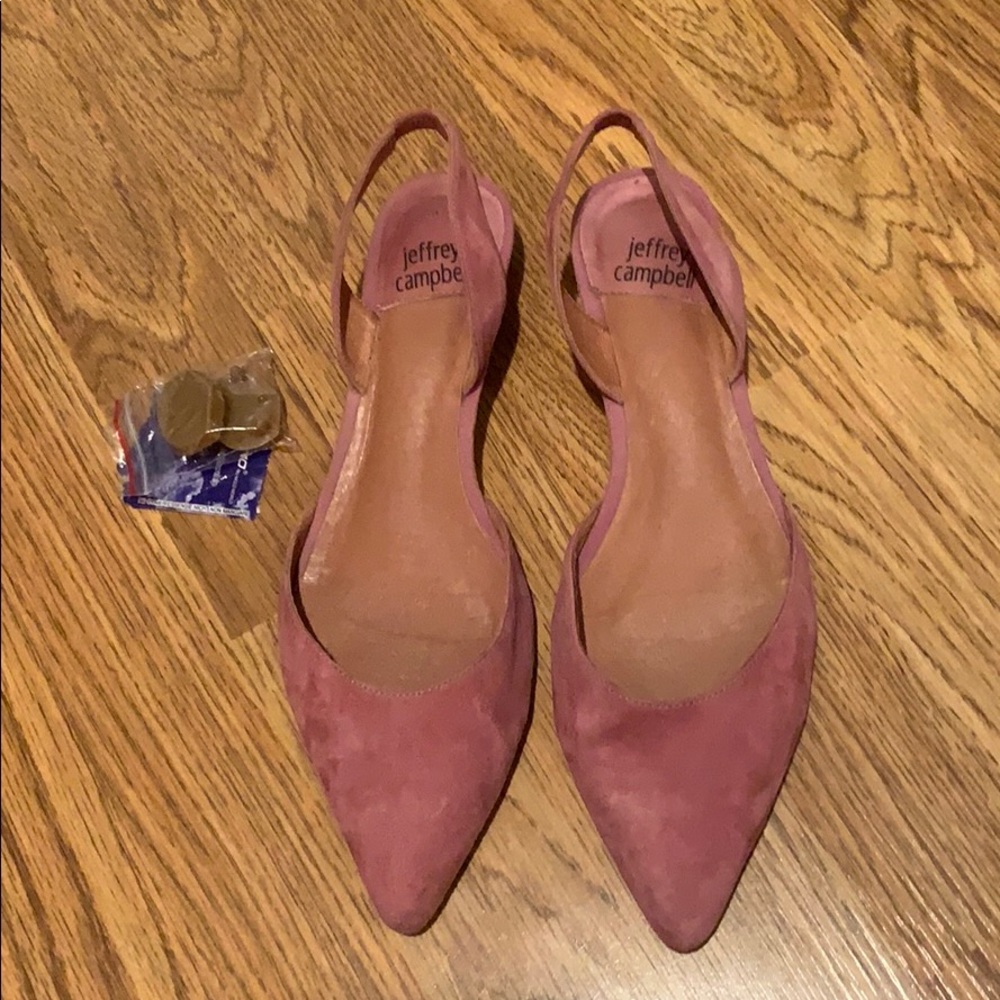 Jeffrey Campbell Shree Suede Flats